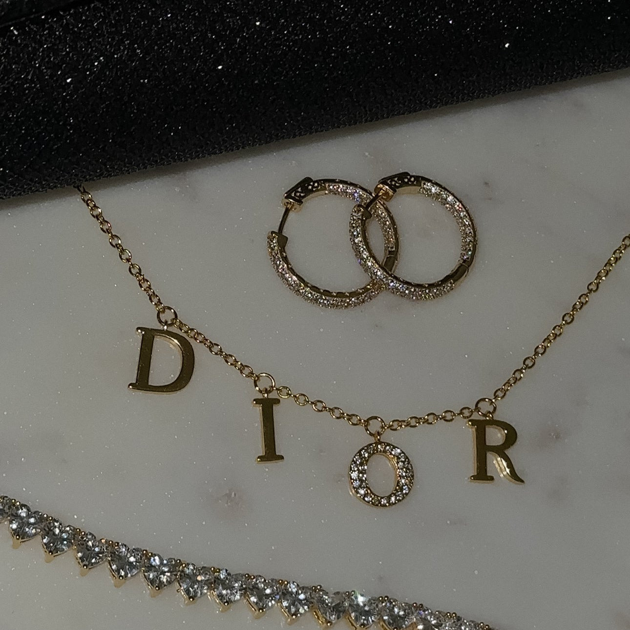 EXCLUSIVE | DR Necklace Gold