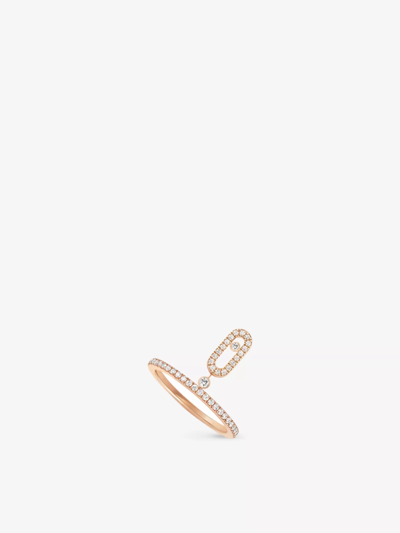 EXCLUSIVE | Chaira Dangling Ring Diamanté