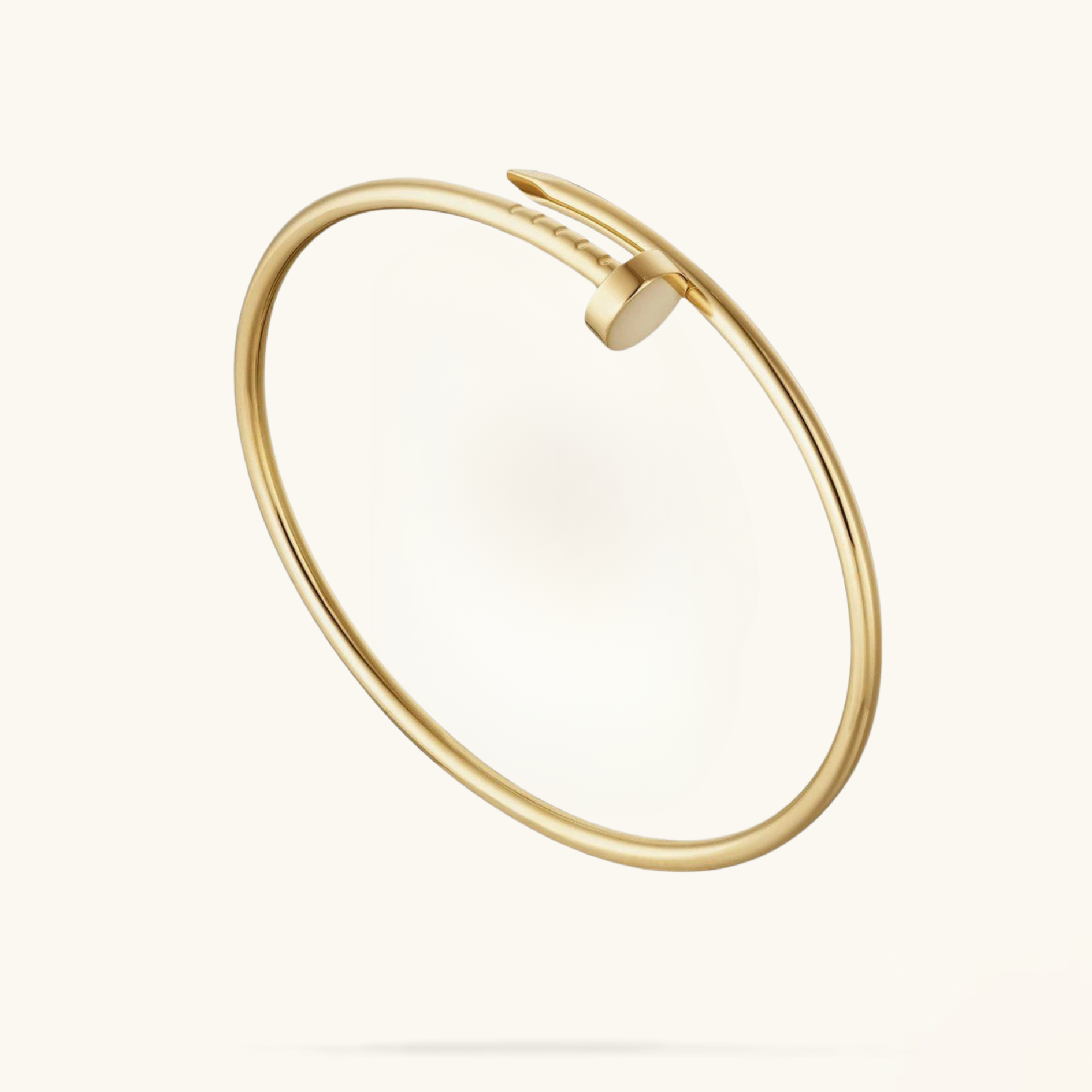 SPIKE | Gold Bracelet Thin