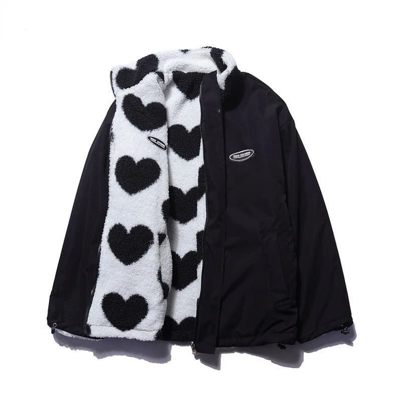 Karrie™ - Heart-Lined Reversible Jacket