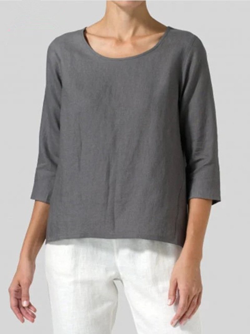 Jely™ - Minimalist Relaxed Blouse