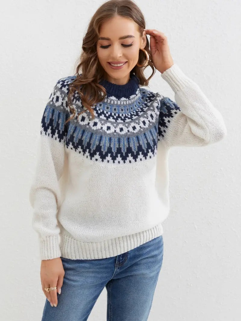 Anya™ - Nordic Charm Sweater