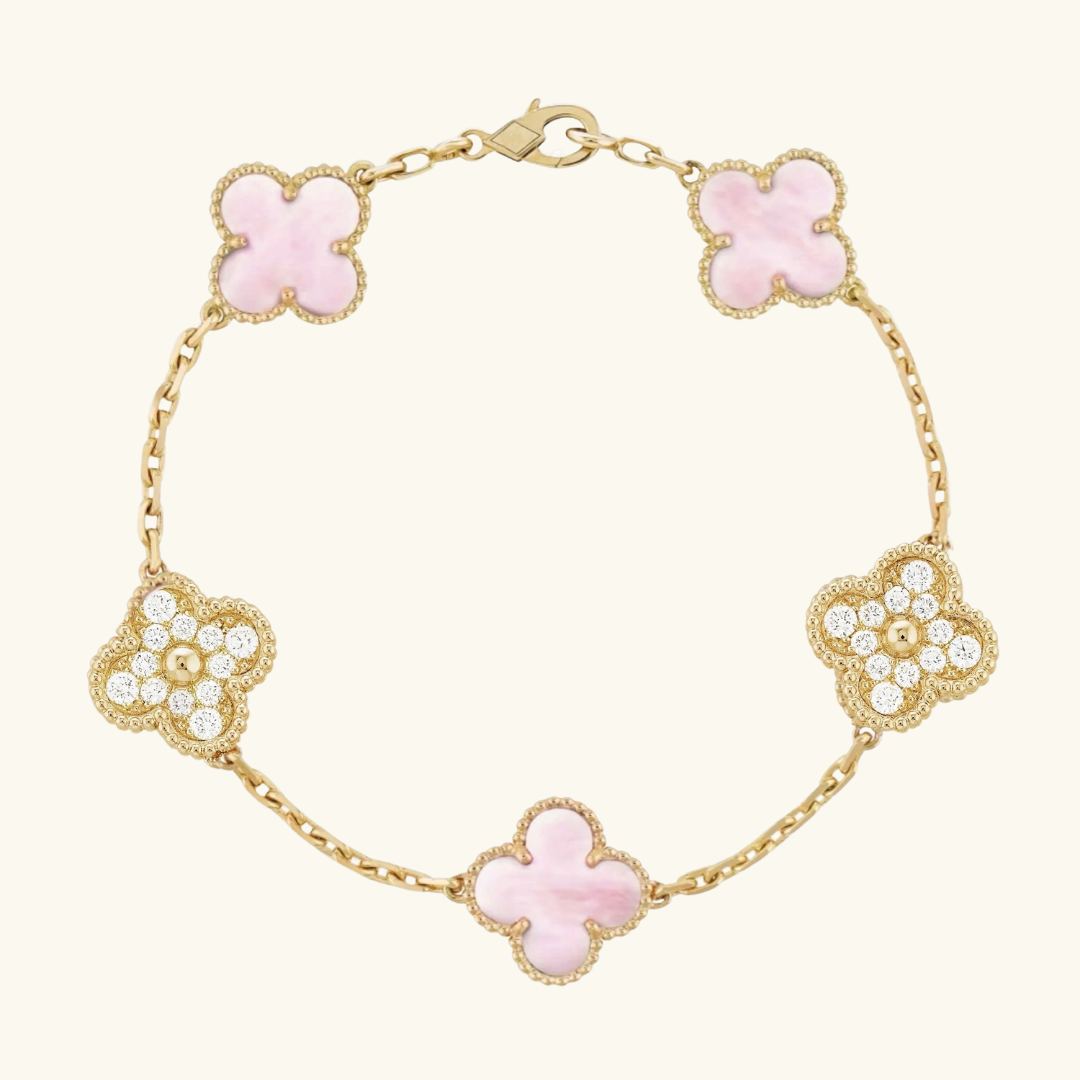 CLOVER | Golden Pink Bracelet Prestige