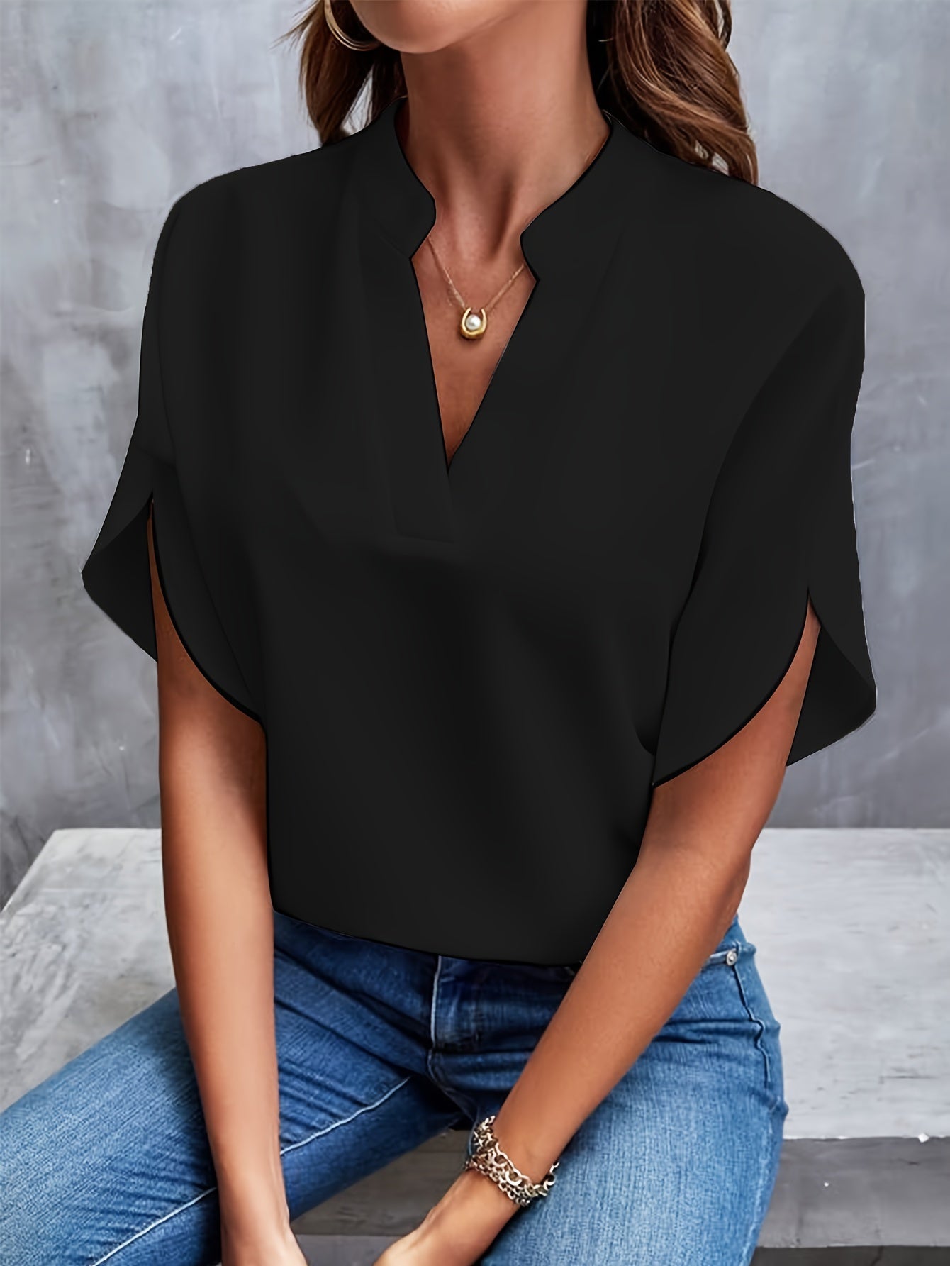 Mina™ - Luxurious Elegant Blouse