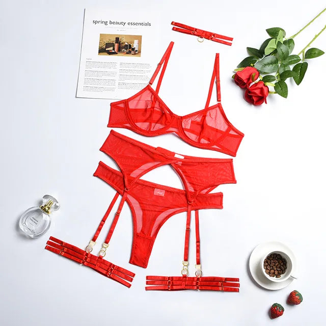 Micaella™ - Strappy Lingerie Set