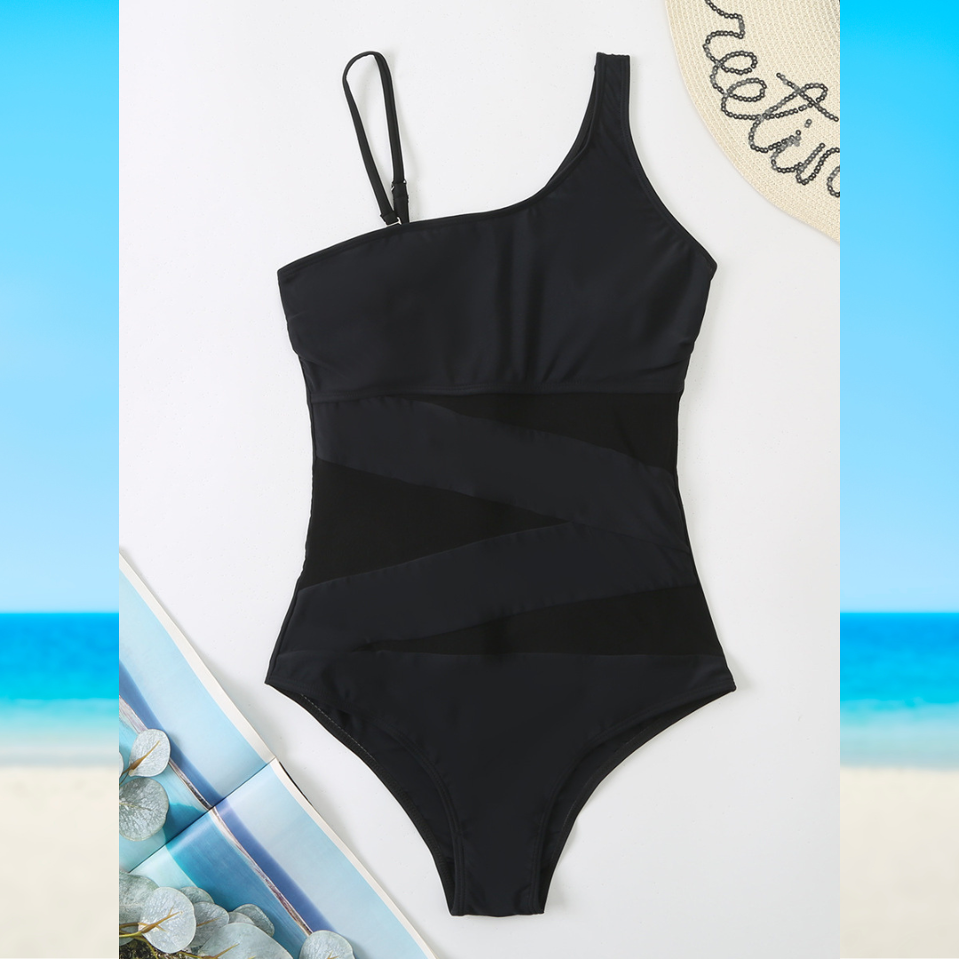 Denise™ - Chic Asymmetrical Swimsuit