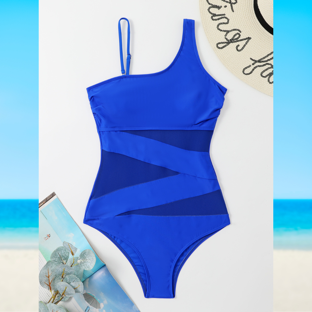 Denise™ - Chic Asymmetrical Swimsuit