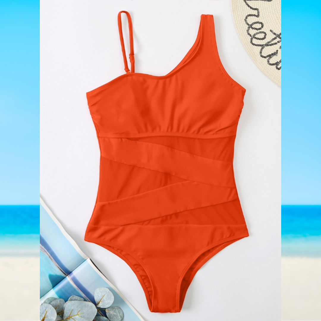 Denise™ - Chic Asymmetrical Swimsuit