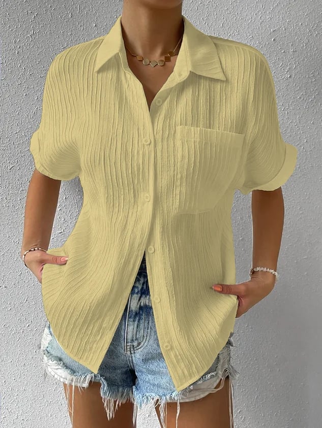 Brielle™ - Relaxed Textured Top