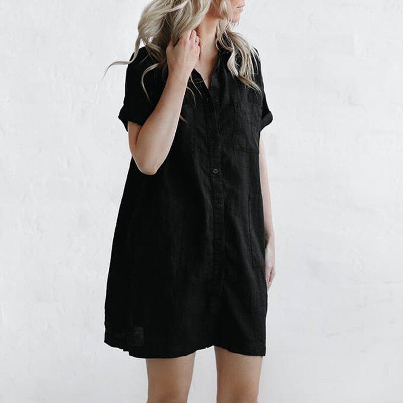 Jomarie™ - Relaxed Shirt Dress