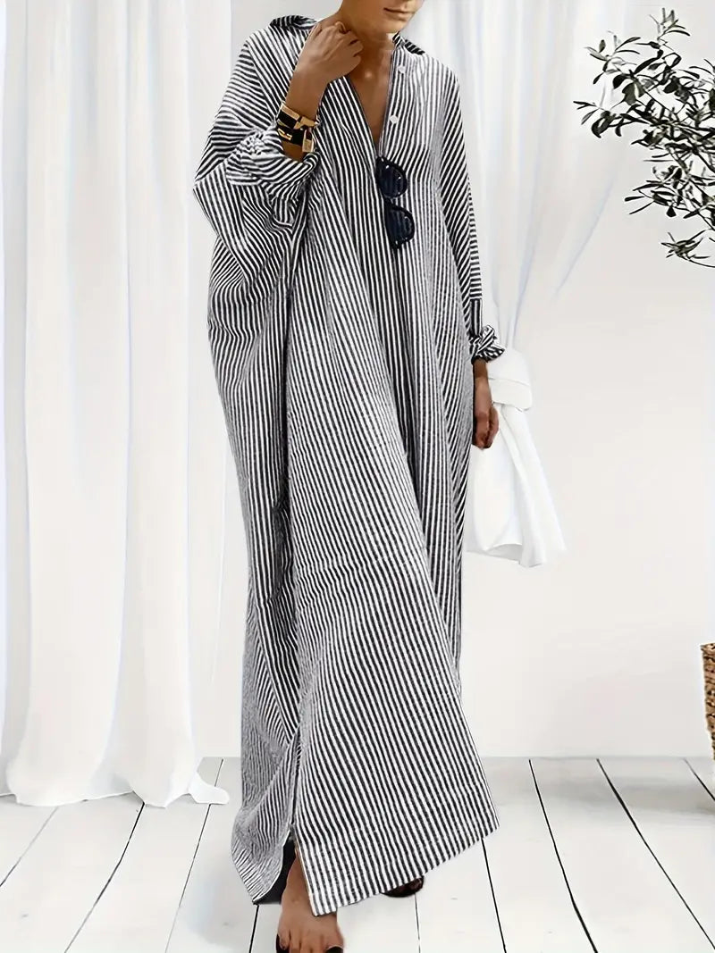 Anora™ - Striped Relaxed Dress